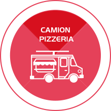 Food truck pizza